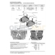 Защита топливного бака Rival для Volkswagen Tiguan/Skoda Kodiaq 2016-2021