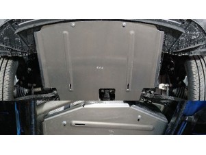 Защиты комплект (алюминий) 4мм (картер, кпп, бак) для Baic X35 1.5 2019 – н.в. ZKTCC00661K